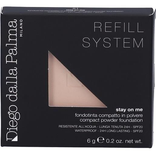 Cosmetica HUB SpA diego dalla palma stay on me fondotinta spf20 h24 tonalità porcellana 1 pz make up
