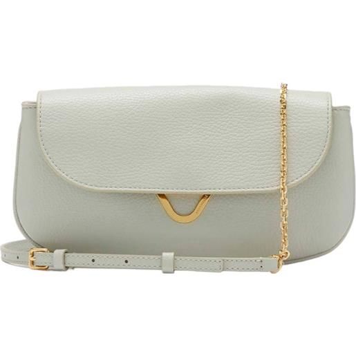 Coccinelle minibag in pelle con grana linea Coccinelle dew
