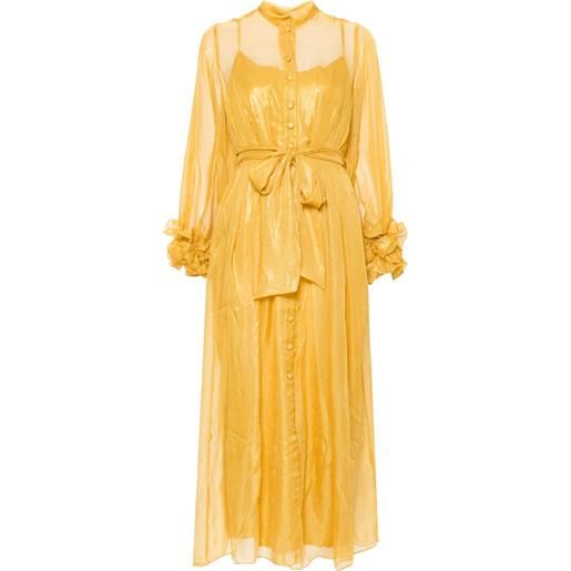 Baruni abito esme lungo - giallo