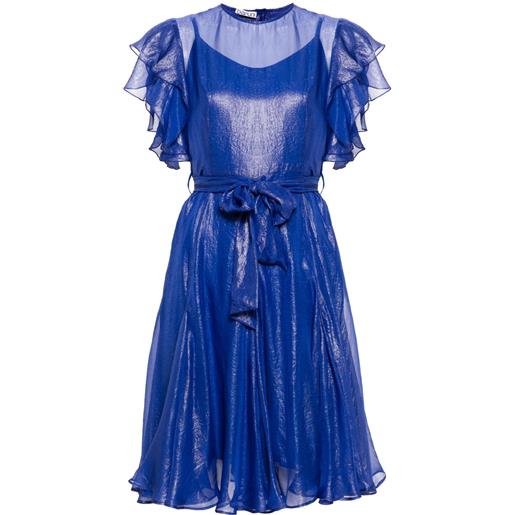 Baruni abito milada midi - blu