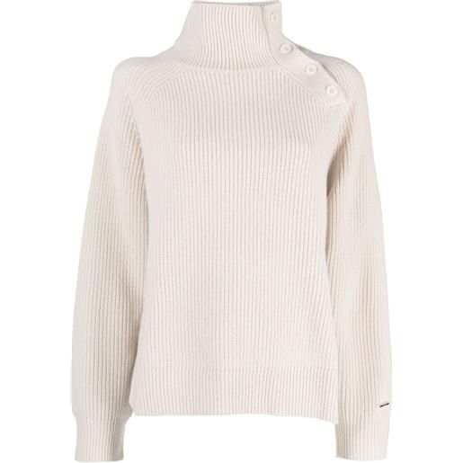 Calvin Klein maglione a coste - toni neutri