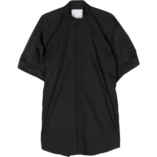 sacai chemisier corto - nero