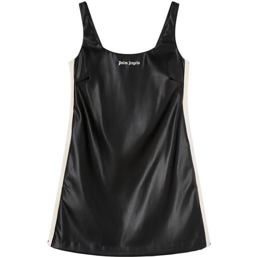 Palm Angels abito corto con ricamo - nero