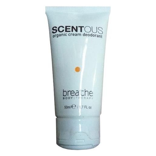 BREATHE deodorante naturalmente scentous organic cream deodorant 50 ml