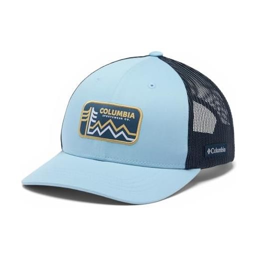 Columbia youth unisex snap back, snap back cap, black/Columbia grey/bear swirl, o/s