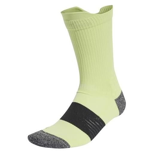 adidas runningxub23 sock 1pp heat. Rdy, calzini dell'equipaggio unisex - adulto, pulse lime/black