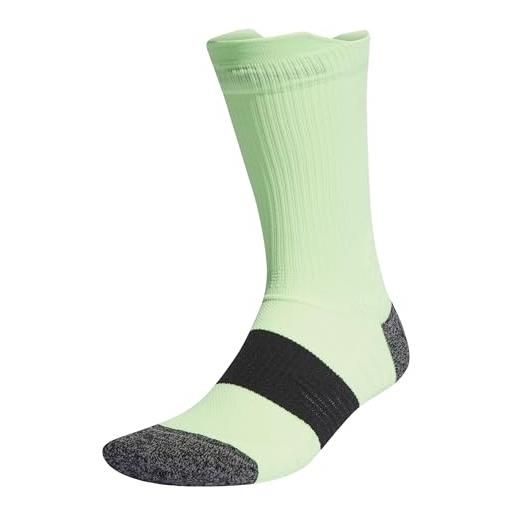 adidas calzini, scintilla verde/blu lucido, xs