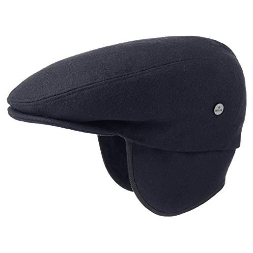 LIERYS teflon coppola unisex berretto con visiera lana foderato made in italy autunno/inverno