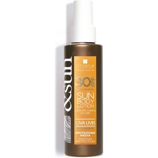 eterea cosmesi - sea & sun - lozione corpo spf30