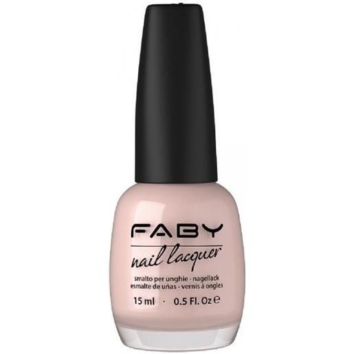 faby nails - smalto bianco rosato - the colour of genesis