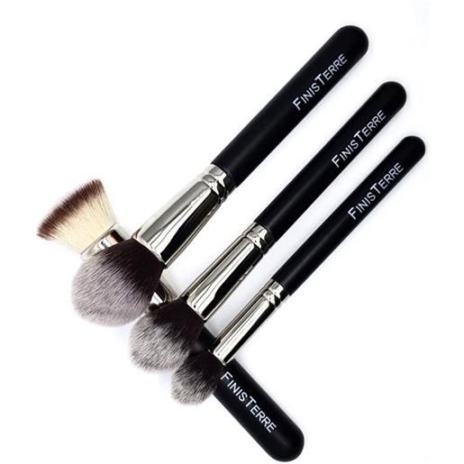 finis terre - set pennelli viso in setole sintetiche