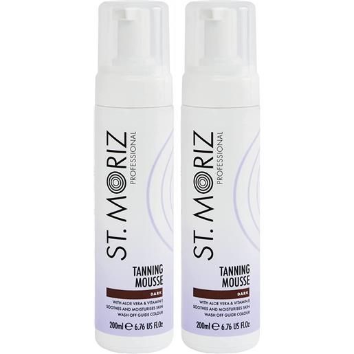 ST. Moriz st moriz mousse autoabbronzante istantanea in tonalità scura tutti i t