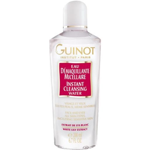 Guinot eau demaquillante micellaire acqua detergente istantanea per il
