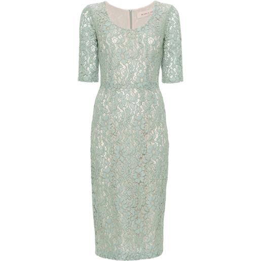 Blanca Vita abito midi alnus - verde