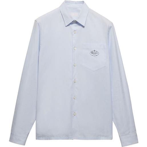 Prada camicia leggera - blu