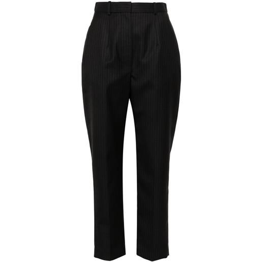 Alexander McQueen pantaloni gessati - grigio