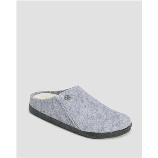 Birkenstock pantofole in lana da donna Birkenstock zermatt shearling fe narrow