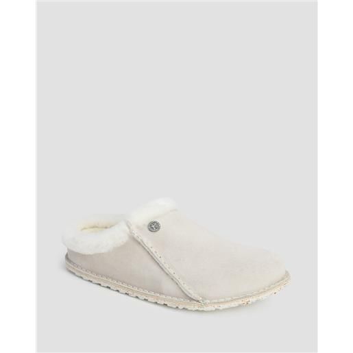 Birkenstock pantofole di lana da donna Birkenstock zermatt premium shearling narrow