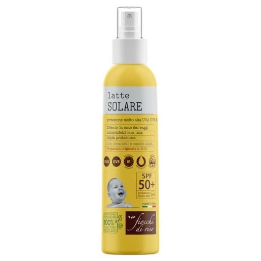 Fiocchi di riso latte solare spf 50+ 140 ml