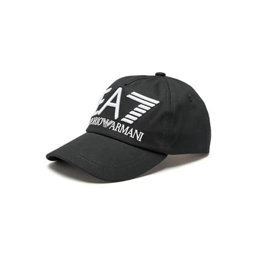 Emporio Armani cappellino ea7 unisex nero 245091 cc980 42520, nero