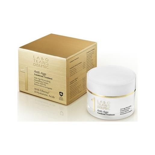 Labo international srl labo transdermic 1 crema anti age rinnovatrice levigante 50ml ad elevata azione riparatrice e riempitiva