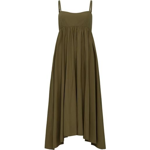 AZEEZA abito rachel midi - verde