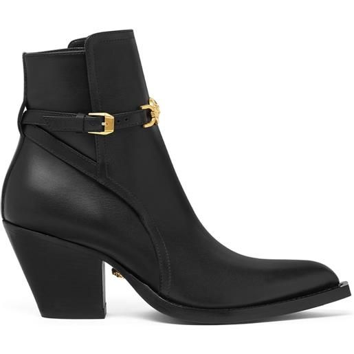 Versace stivaletti medusa '95 65mm - nero