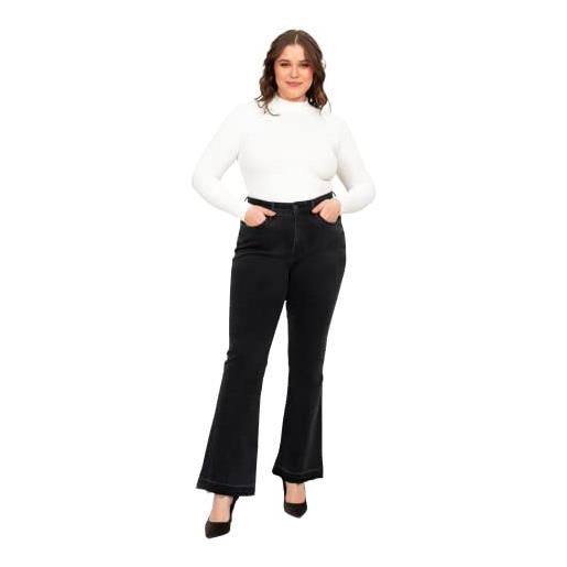 Fox Factor bobi flared fit jeans, exo, 44 da donna