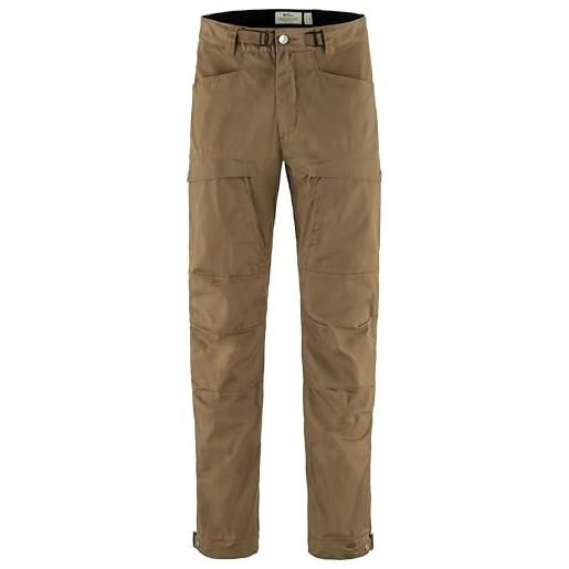 Fjällräven fjallraven 87084-265 singi x-trousers m pantaloni sportivi pantaloni lunghi uomo wood brown taglia 46l