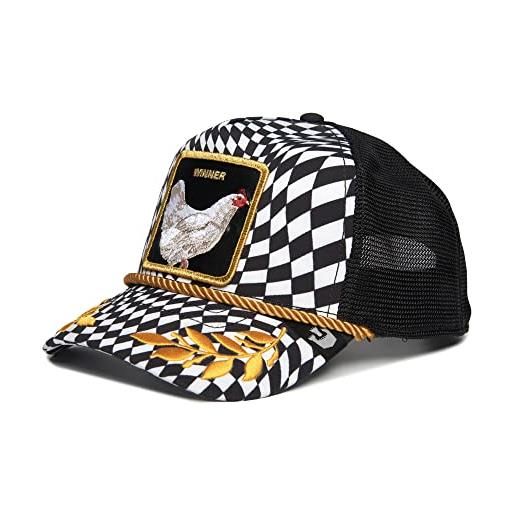 Goorin Bros. the farm supercharged collection - cappello da camionista per uomo e donna, nero (wwcd), taglia unica