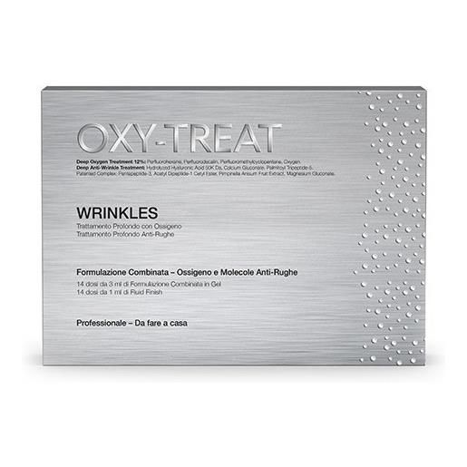 LABO INTERNATIONAL Srl oxy treat wrinkles cofanetto gel 50 ml + finish fluido 15 ml