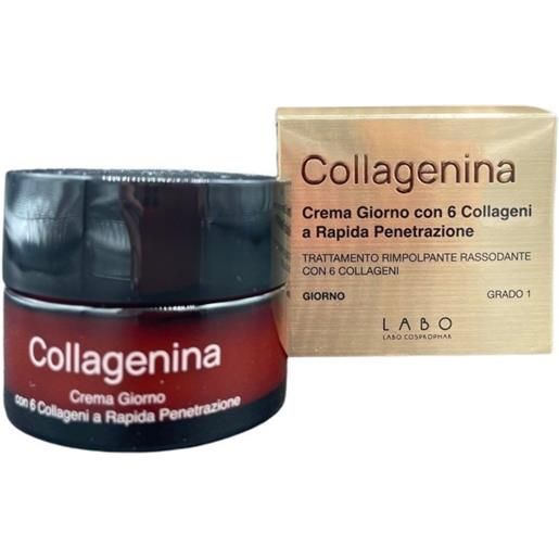 LABO INTERNATIONAL Srl collagenina crema giorno 6 collageni grado 1 50 ml