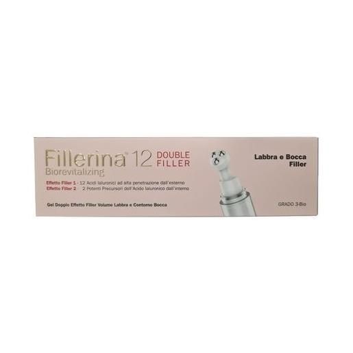LABO INTERNATIONAL Srl fillerina 12 double filler occhi e palpebre gel biorevitalizing grado 3-bio dispenser eye massage tip