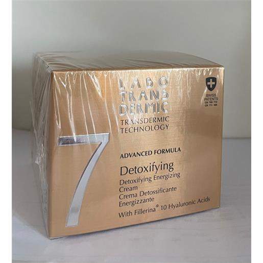 LABO INTERNATIONAL Srl labo transdermic 7 - crema detossificante energizzante 50 ml