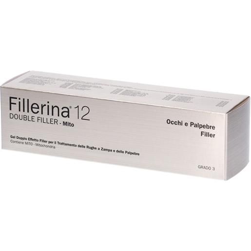 LABO INTERNATIONAL Srl fillerina 12 double filler mito occhi e palpebre gel base grado 3 dispenser eye massage tip 15 ml