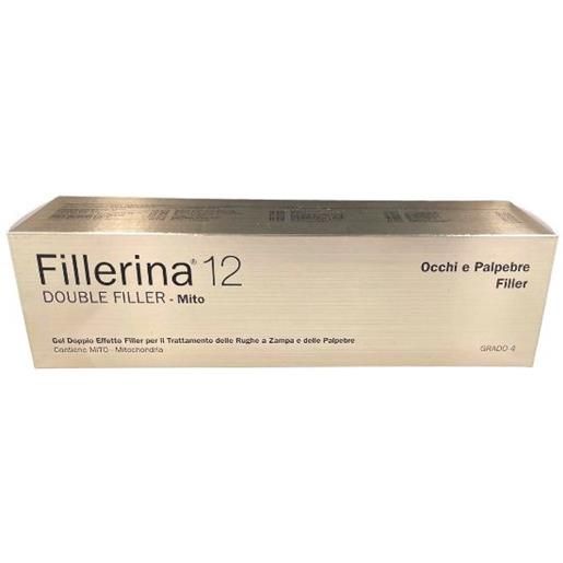 LABO INTERNATIONAL Srl fillerina 12 double filler mito occhi e palpebre gel base grado 4 dispenser eye massage tip 15 ml