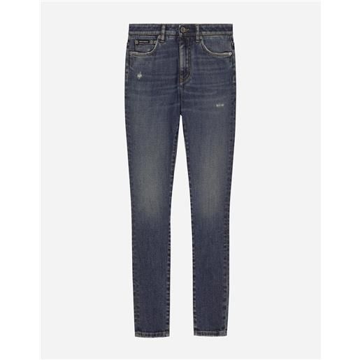 Dolce & Gabbana jeans skinny audrey in denim di cotone