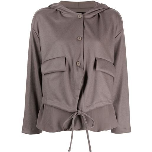 Transit giacca con cappuccio - marrone