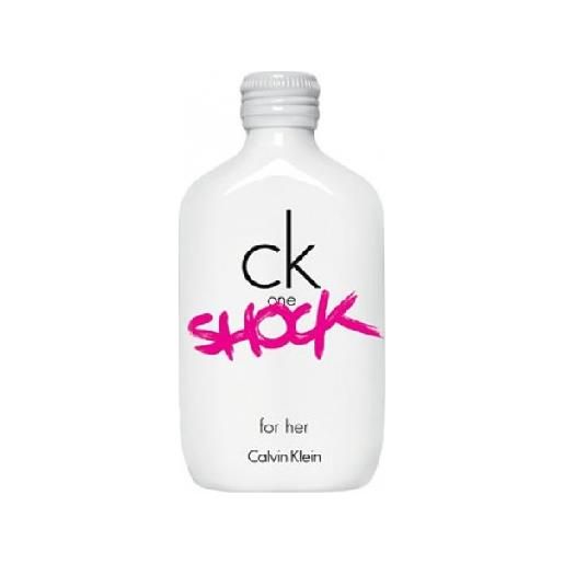 Calvin klein ck one shock for her eau de toilette spray da donna 100 ml