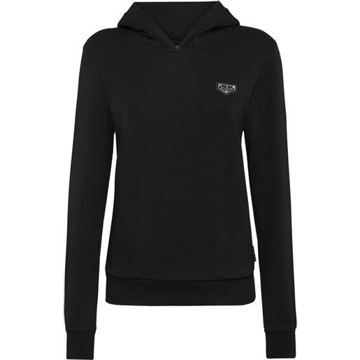 Philipp Plein felpa con cappuccio - nero