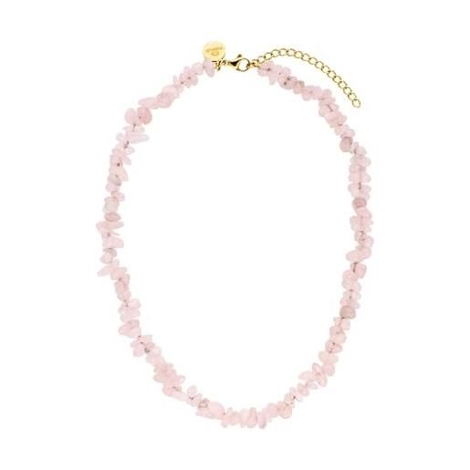 Set 3 Collane Sovrapponibili In Acciaio Inox Per Donna - Girocollo, Catena E Ciondolo, Regolabili