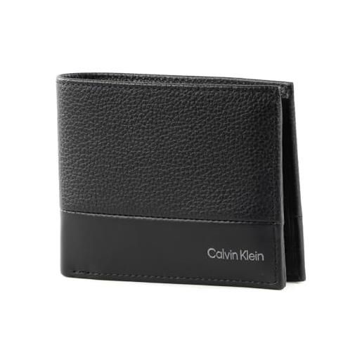 Calvin Klein subtle mix trifold 10cc w/coin ck black