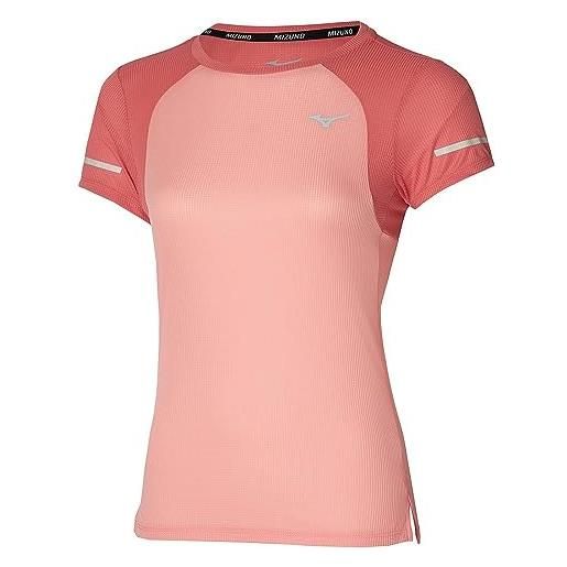 Collezione running maglietta mizuno rosa prezzi sconti Drezzy