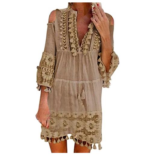 Kobilee copricostume donna mare bianco sexy elegante abito da spiaggia trasparente a portafoglio cotone vestito spiaggia cover up lungo copricostume taglie forti curvy costumi mare vestito mare lunghi