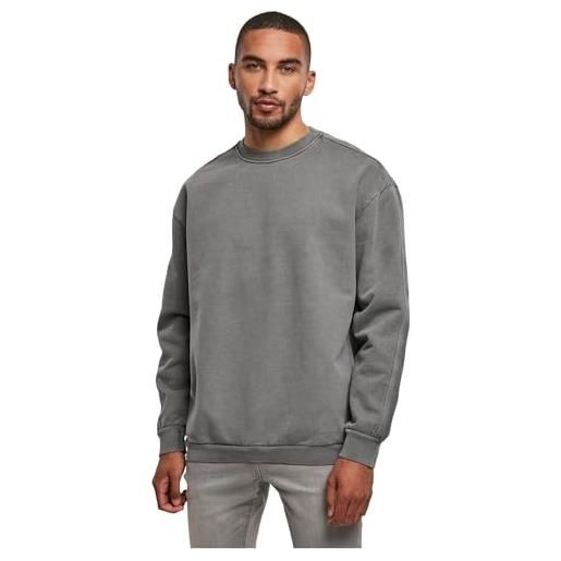 Urban classics felpa uomo oversize, felpa a maniche lunghe, 100% cotone 470 gsm, polsini delle maniche, diversi colori disponibili, taglie: s - 5xl