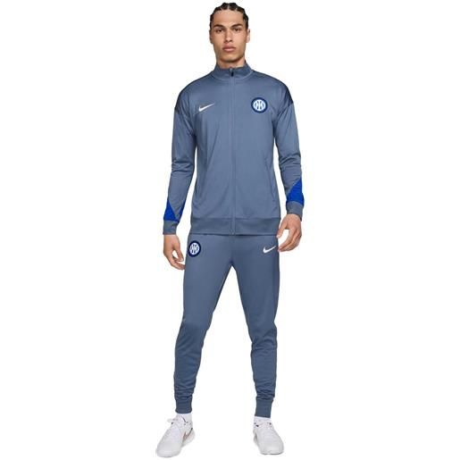 Nike felpa inter uomo blu