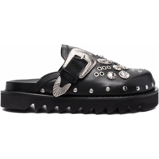 Toga Pulla mules sabot - nero