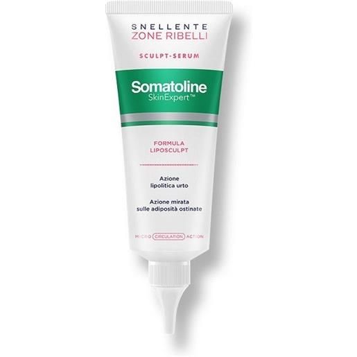 Somatoline snellente zone ribelli sculpt serum azione urto 100 ml