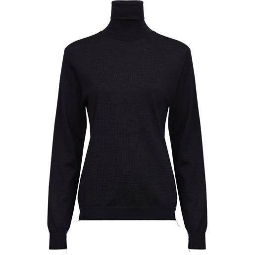 Maison Margiela maglione a collo alto - nero