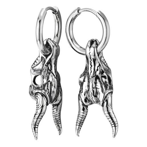 Orecchino Singolo Glint Bianco Kurshuni Gioielli Kr204k-3w - Foto 7